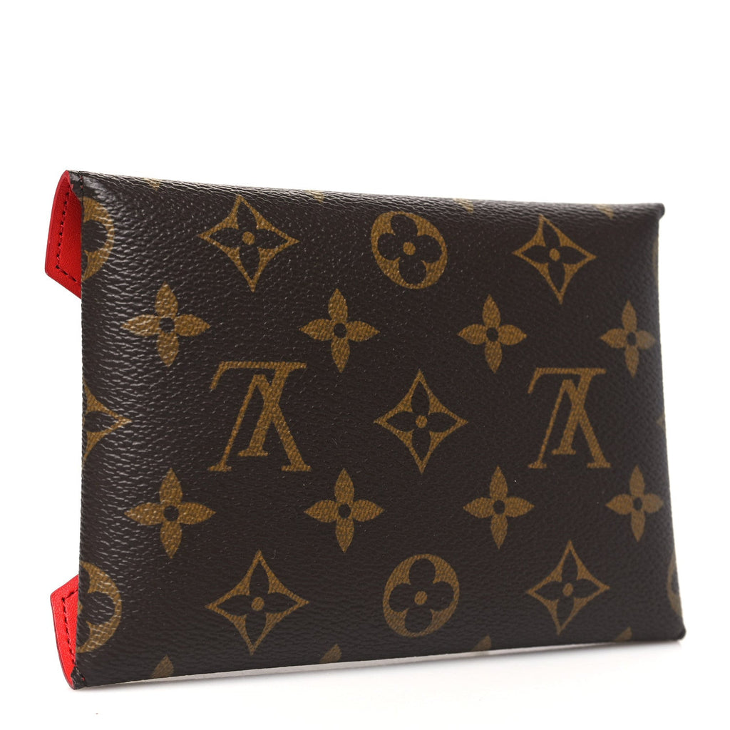 Monogram Medium Kirigami Pochette Insert Coquelicot