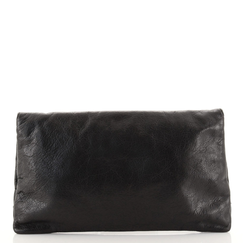 Giant Studs Envelope Clutch Leather