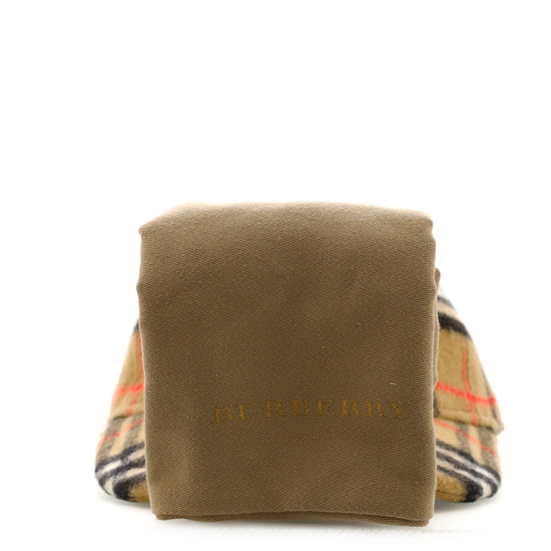 Baseball Cap Vintage Check Wool Medium