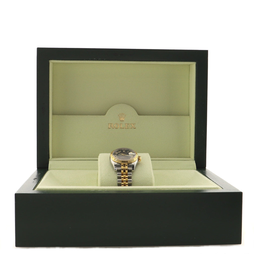 Oyster Perpetual Datejust Automatic Watch Stainless Steel and Yellow Gold 26