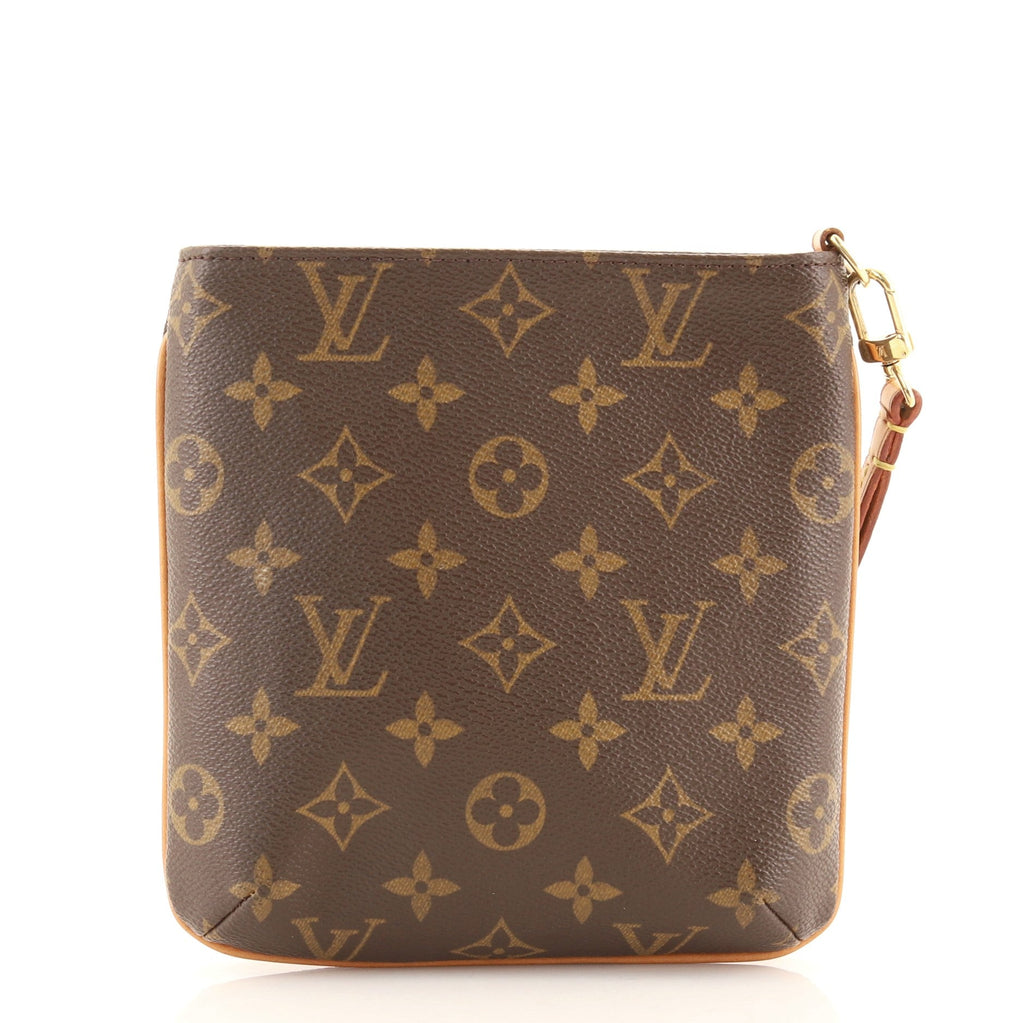 Partition Wristlet Clutch Monogram Canvas