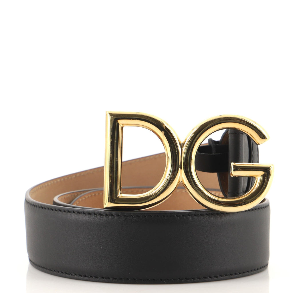 DG Logo Belt Leather Medium 85