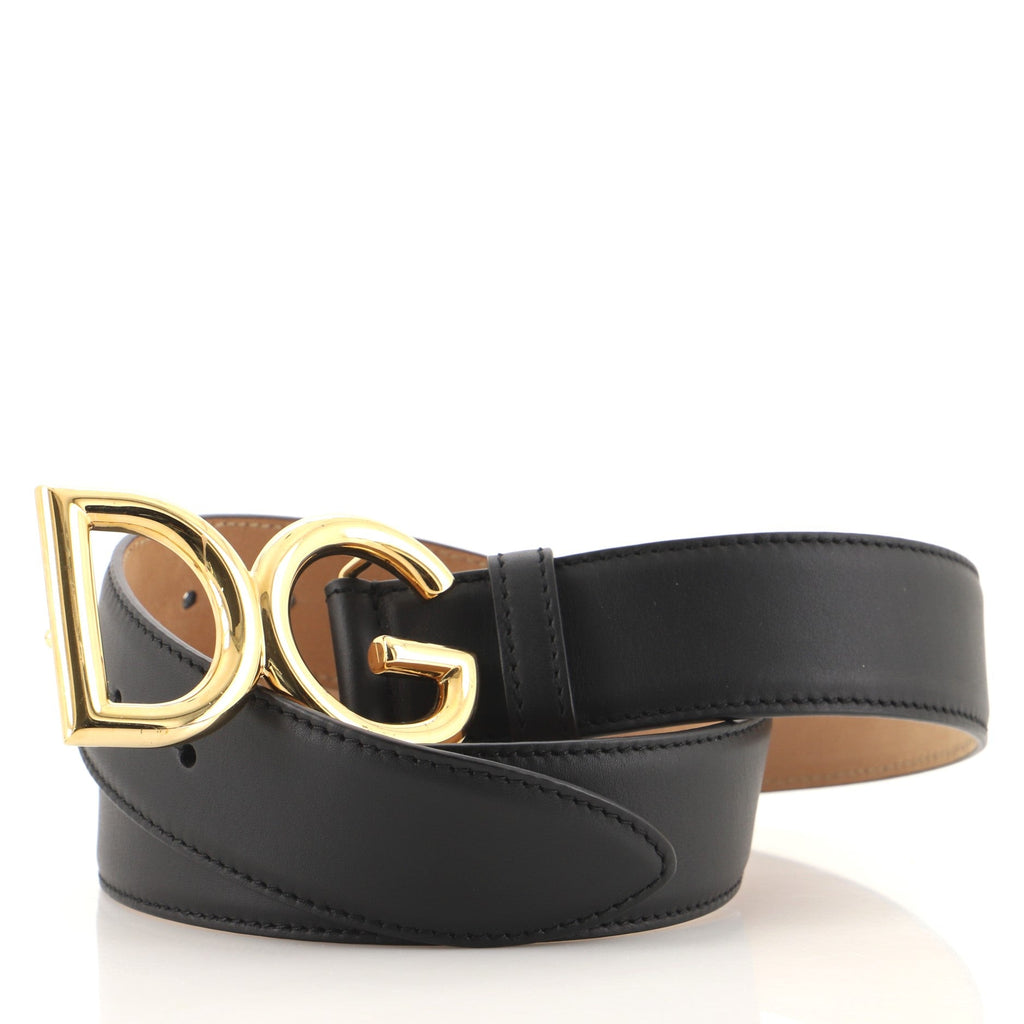 DG Logo Belt Leather Medium 85