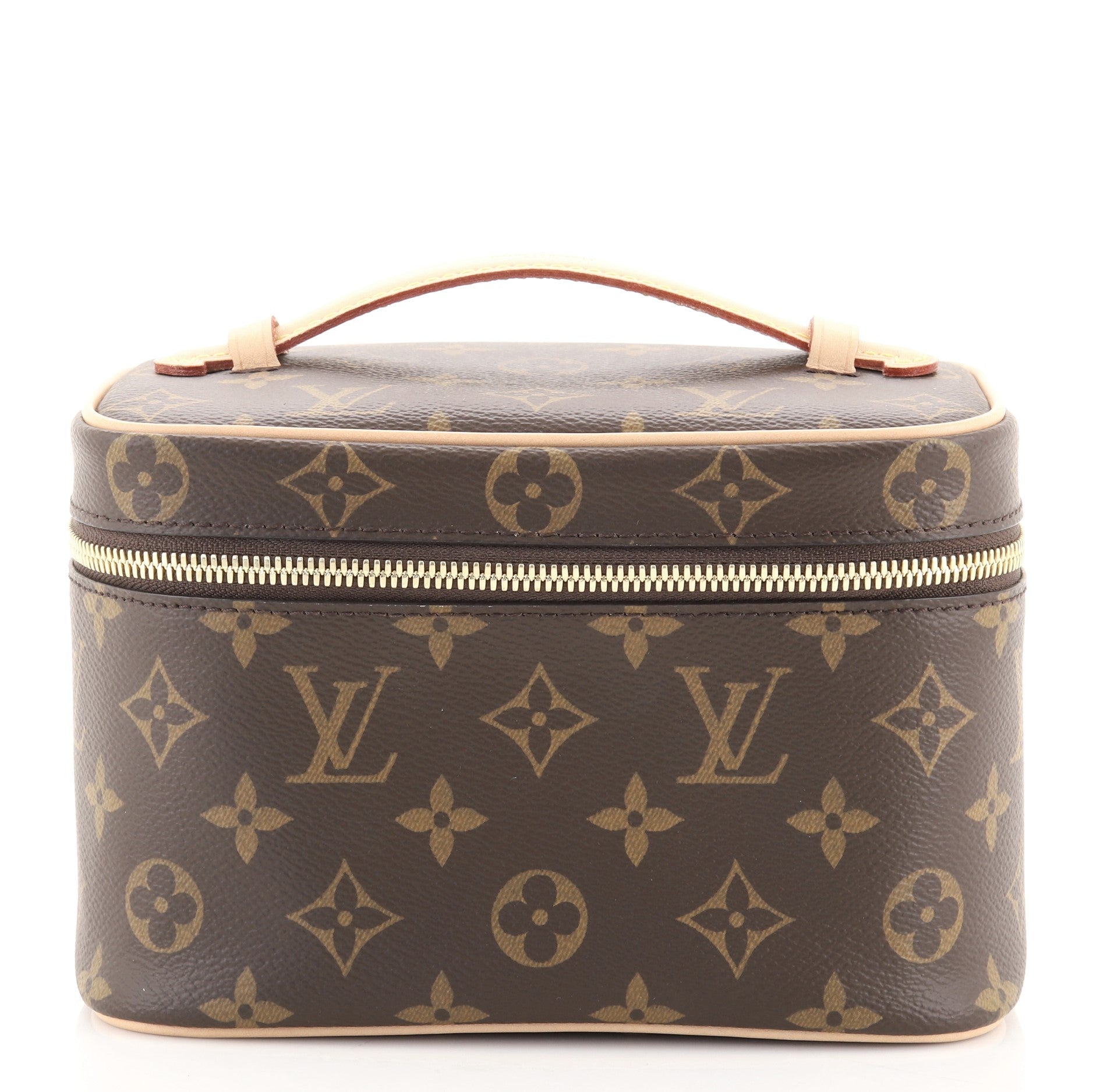 Nice Vanity Case Monogram Canvas Mini