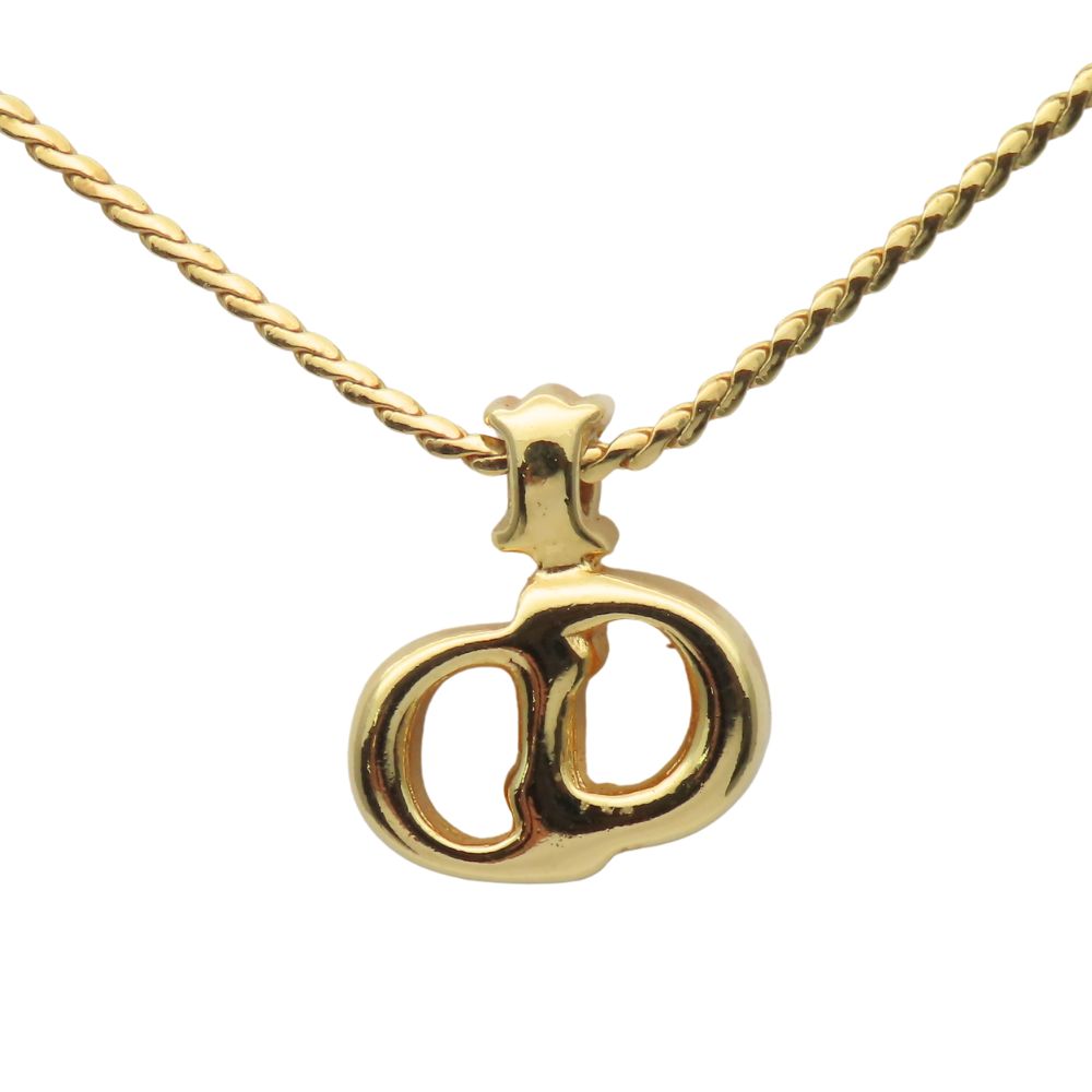 Christian Dior CD Logo Necklace