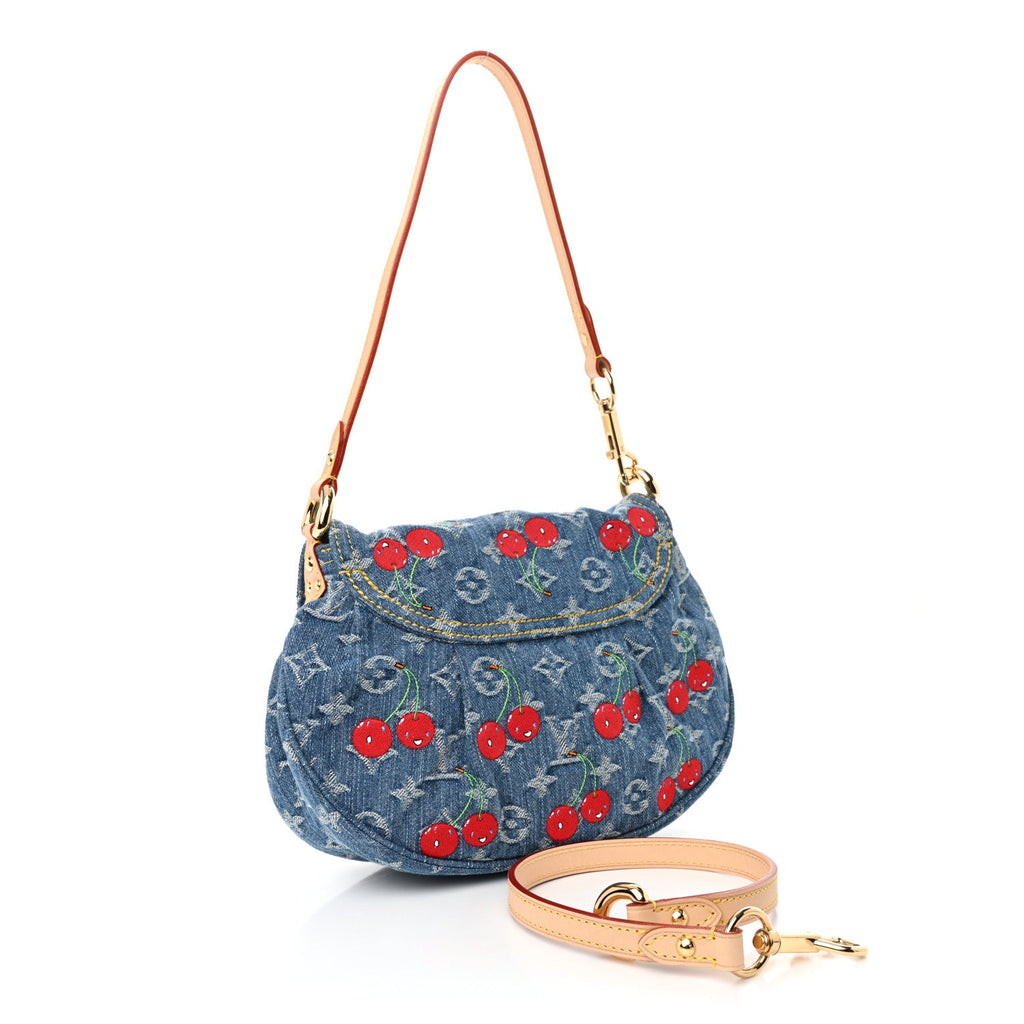 LV X TM Monogram Denim Cerises Sunset