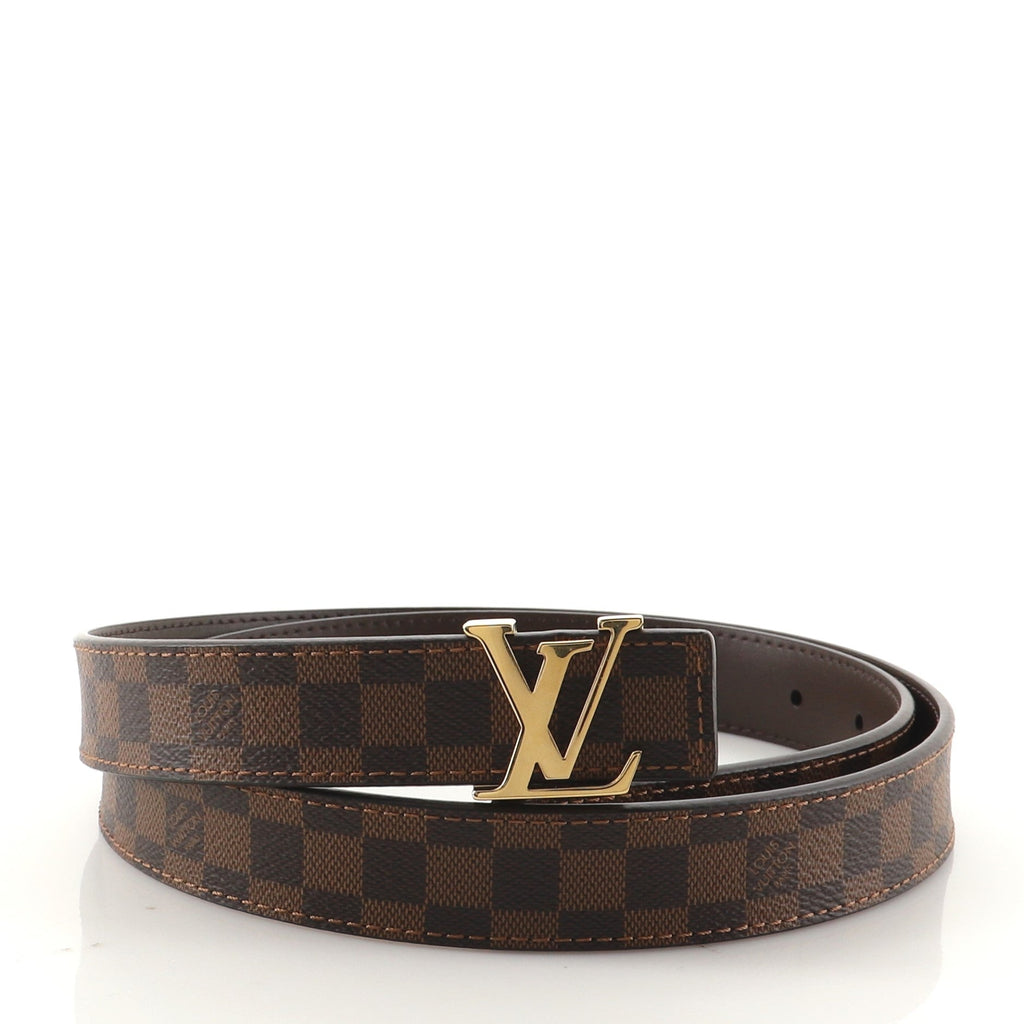 LV Initiales Belt Damier Thin 90