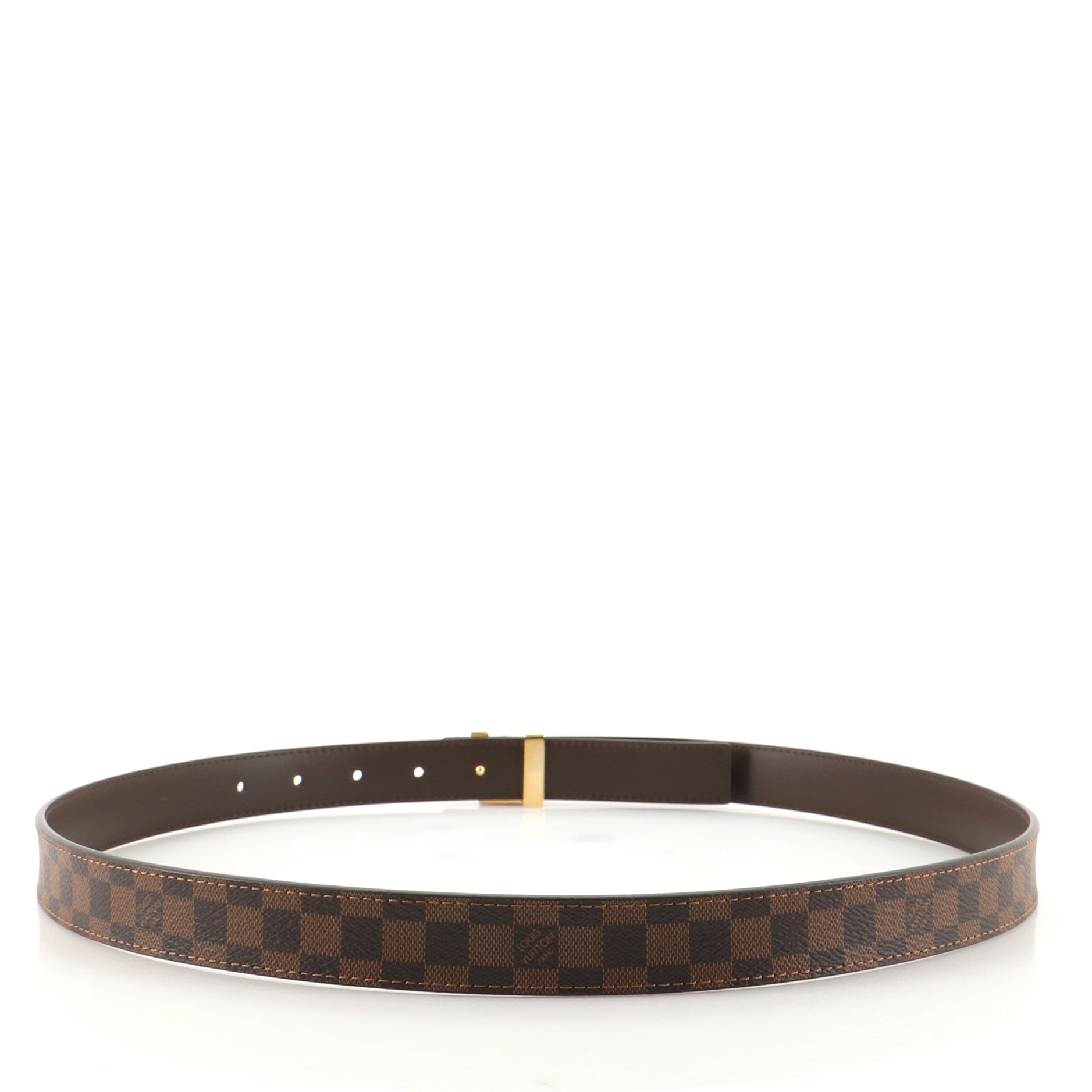LV Initiales Belt Damier Thin 90