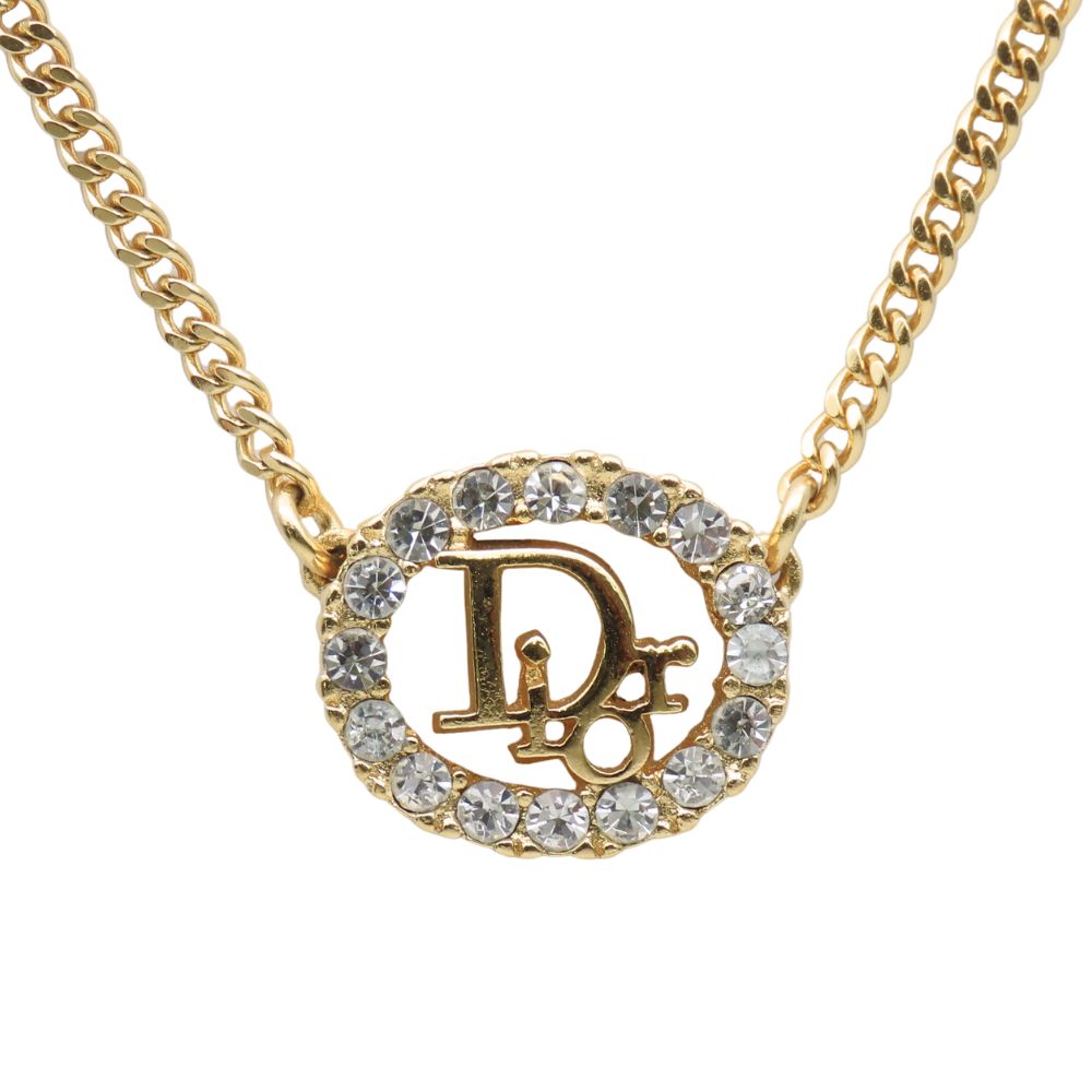 Christian Dior CD Logo Necklace