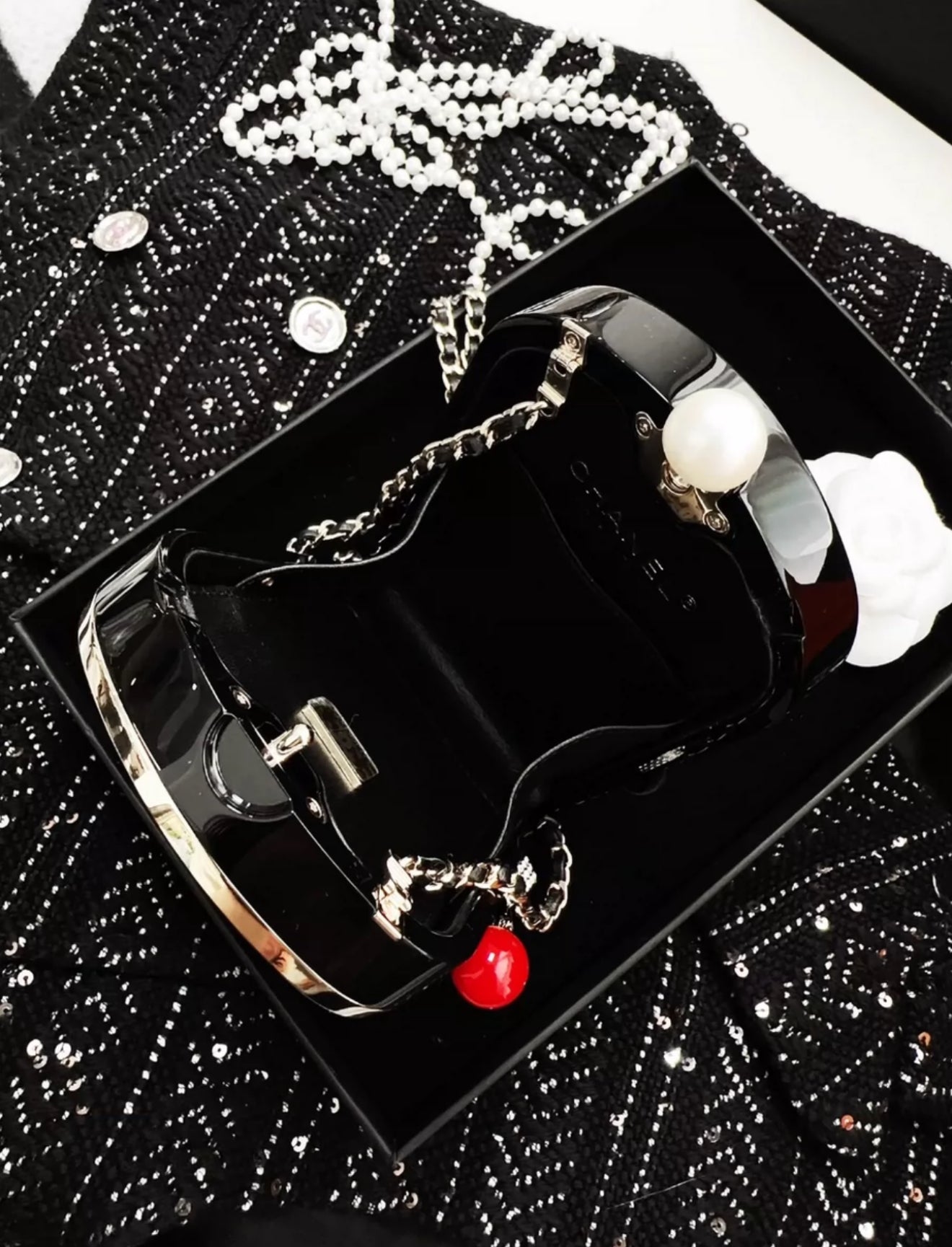 Chanel 23C Monaco Slot Machine Casino Minaudière Evening Clutch Bag