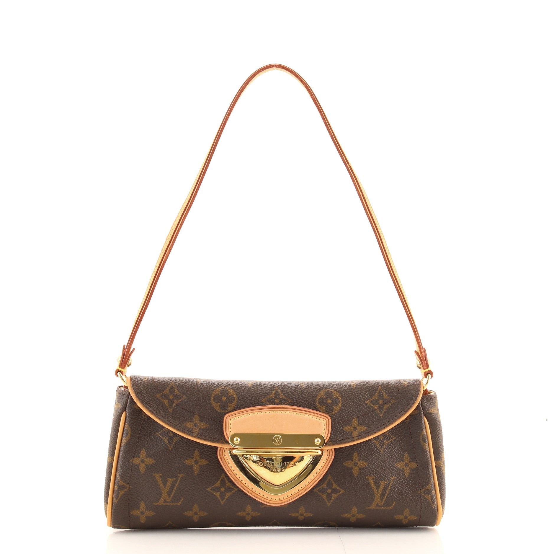 Beverly Clutch Monogram Canvas