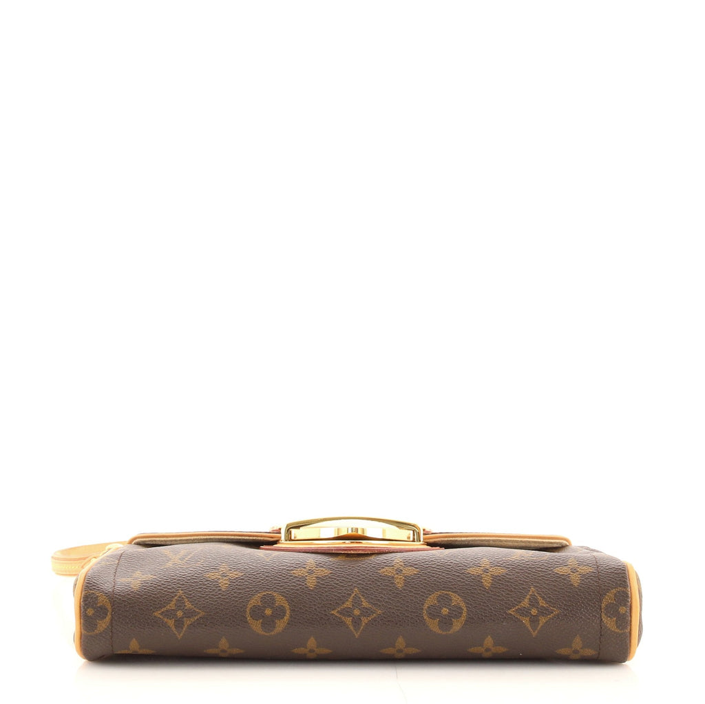 Beverly Clutch Monogram Canvas