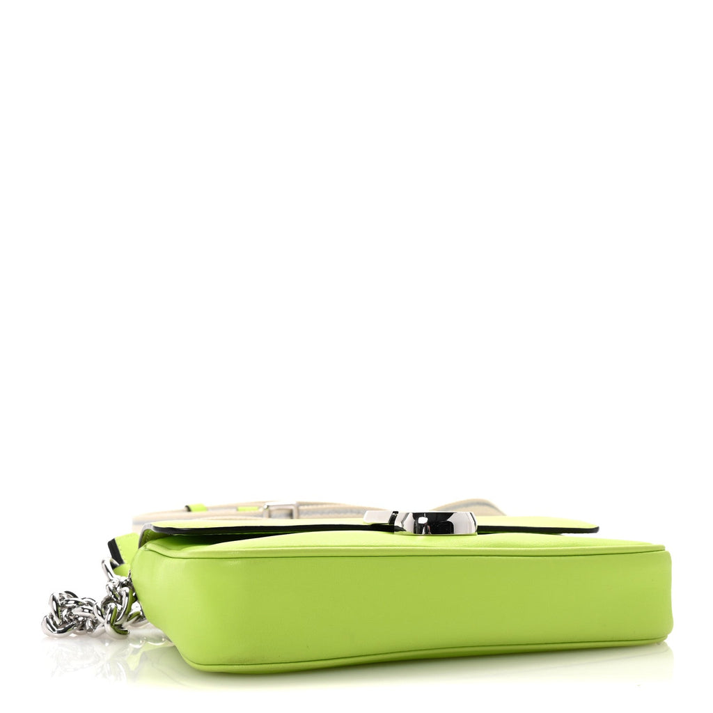 Calfskin The J Marc Shoulder Bag Green Glow