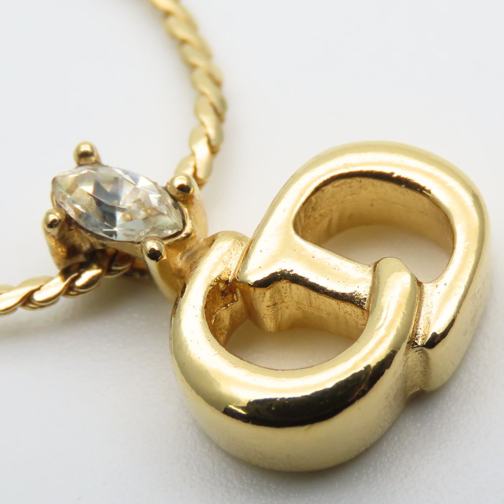 Christian Dior CD Logo Necklace