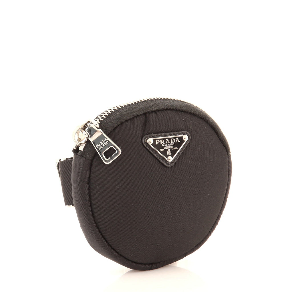 Round Convertible Pouch Tessuto Mini