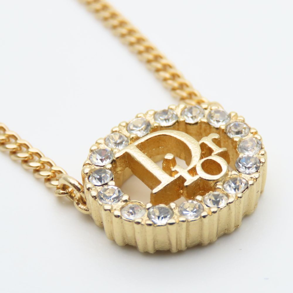 Christian Dior CD Logo Necklace