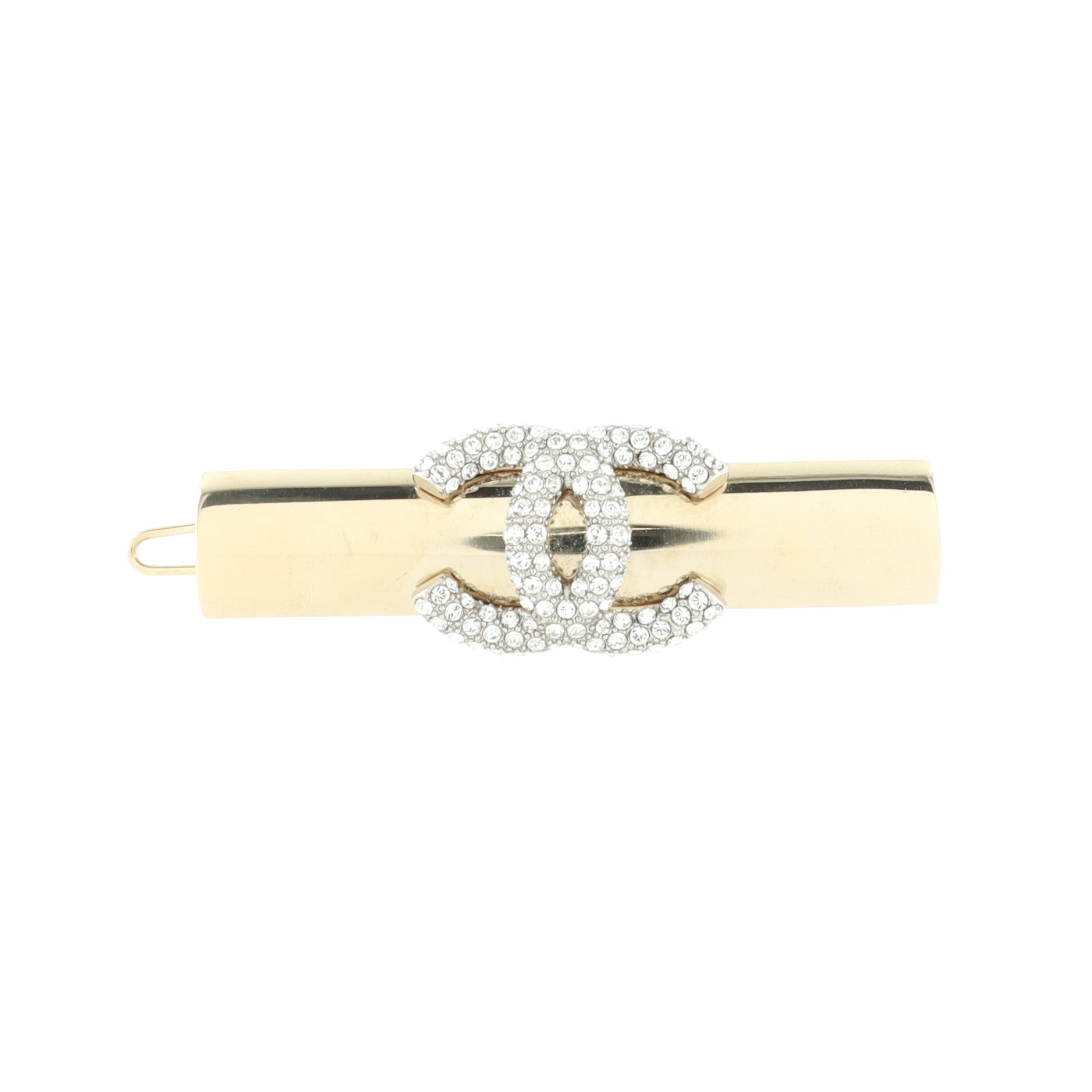 CC Hair Clip Metal with Crystals XS
