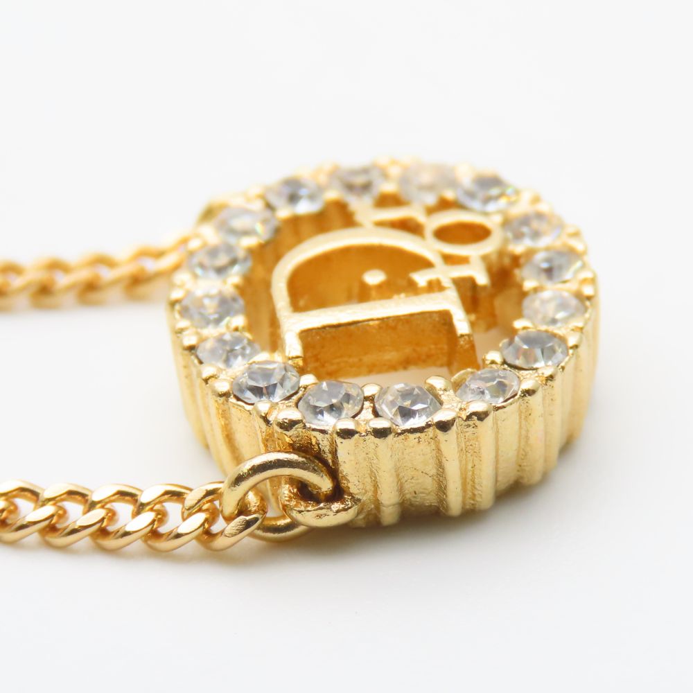 Christian Dior CD Logo Necklace
