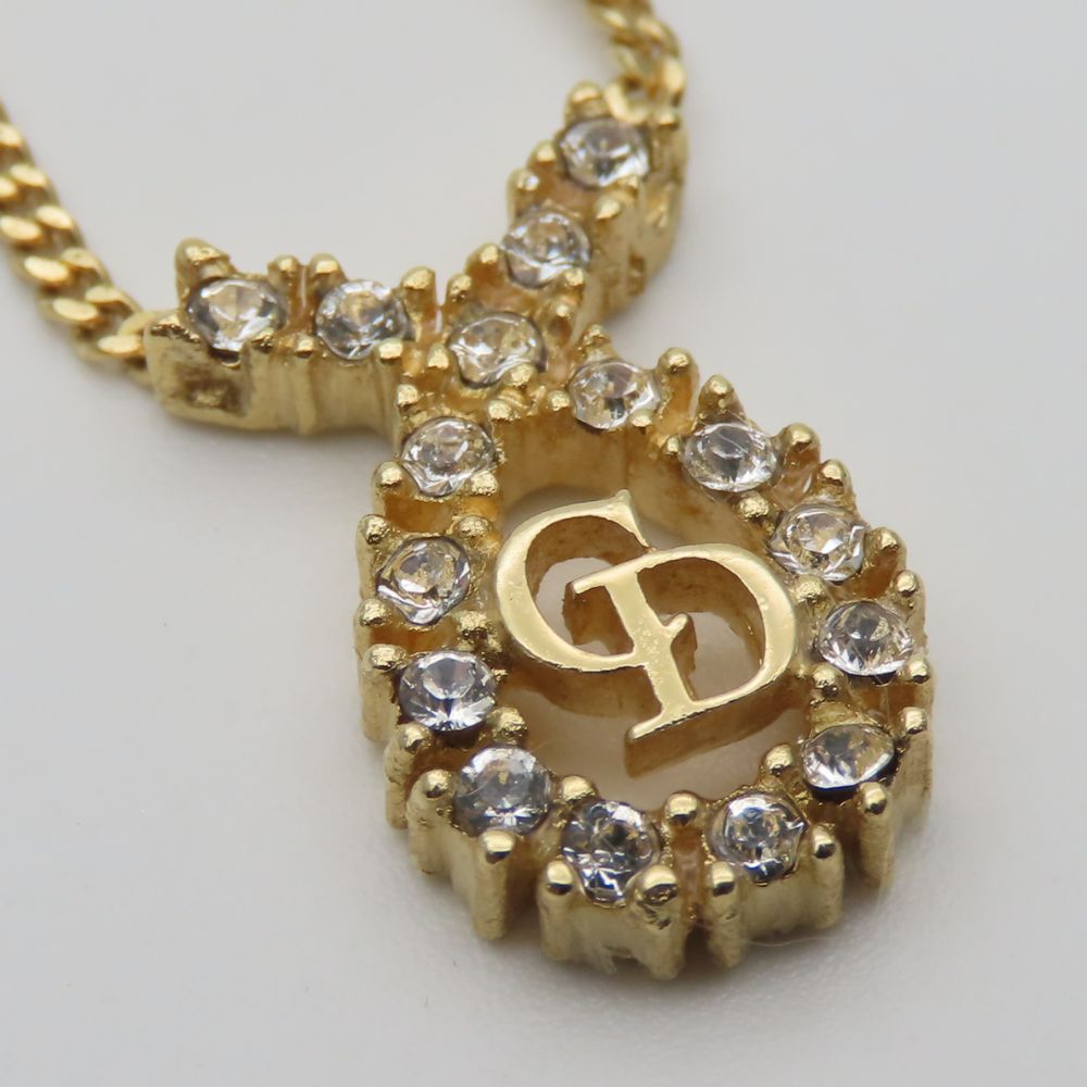 Christian Dior CD Logo Necklace