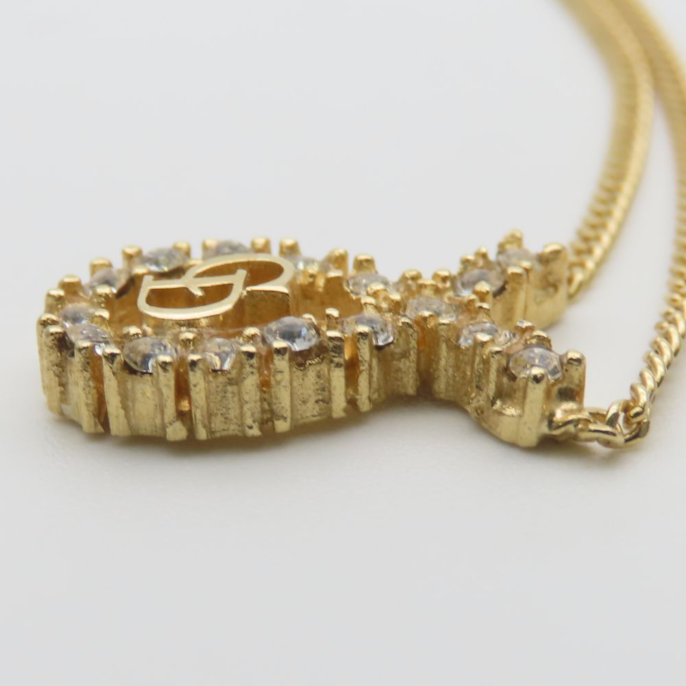Christian Dior CD Logo Necklace