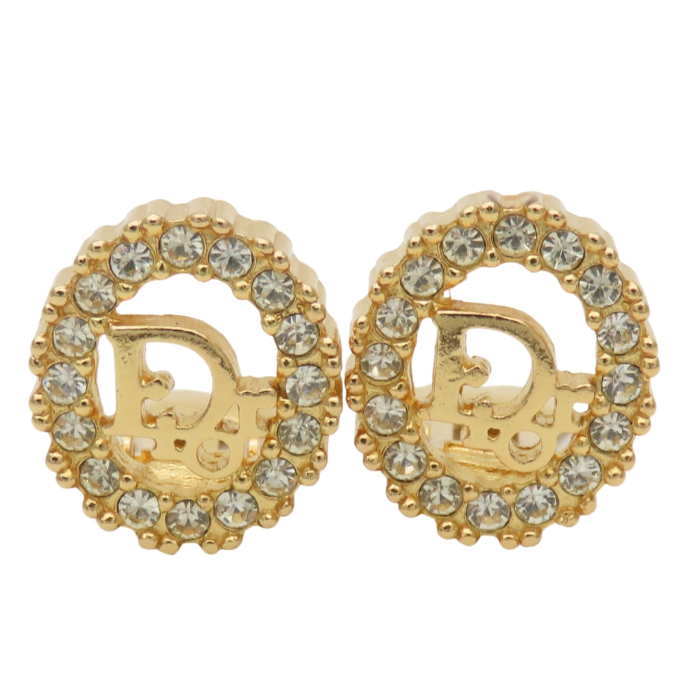 Christian Dior CD Logo Earrings