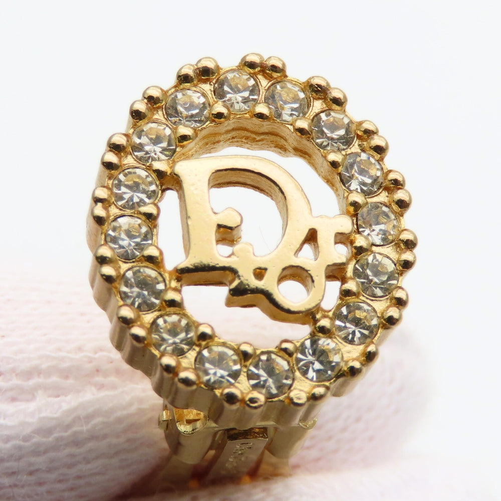 Christian Dior CD Logo Earrings
