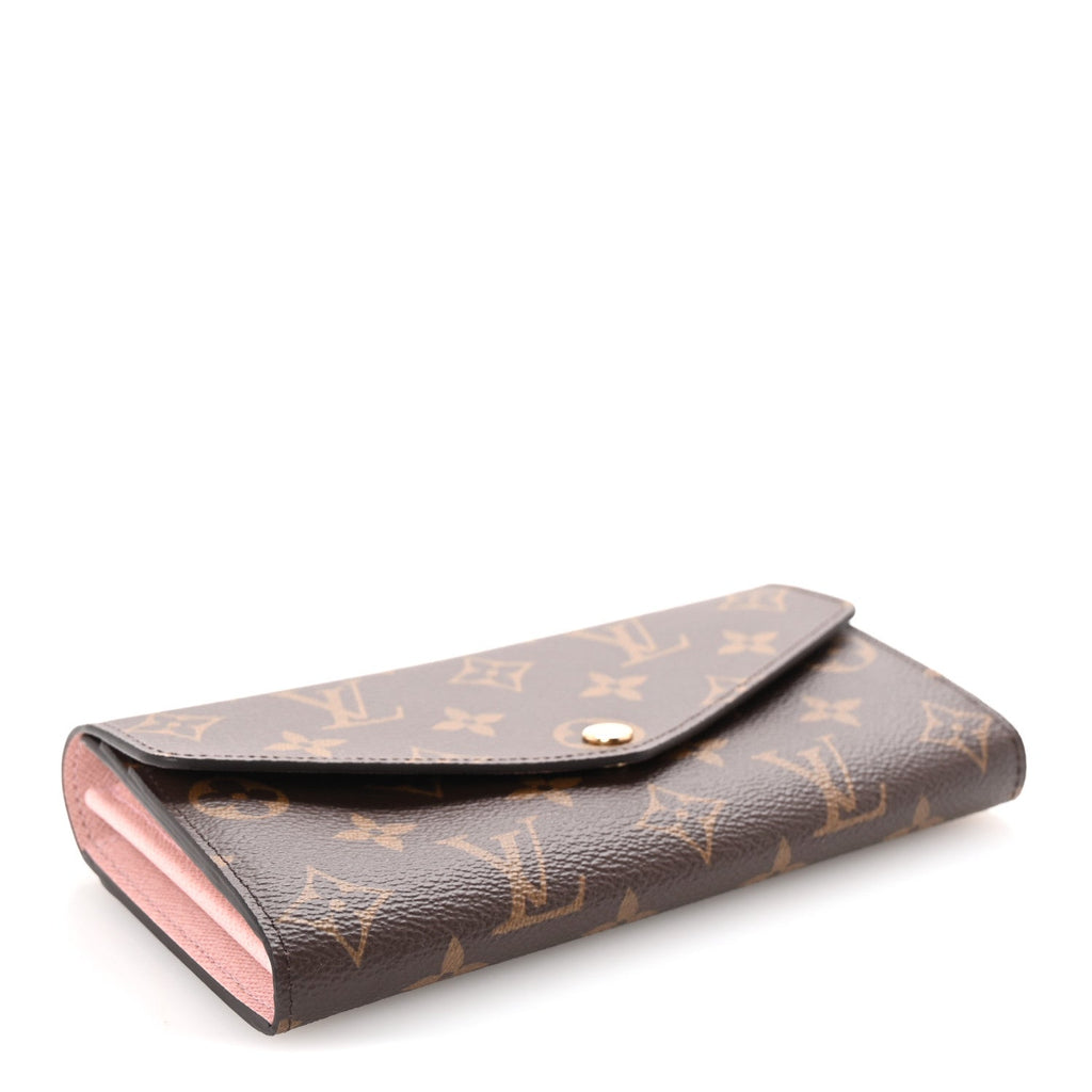 Monogram Sarah Wallet NM Rose Ballerine