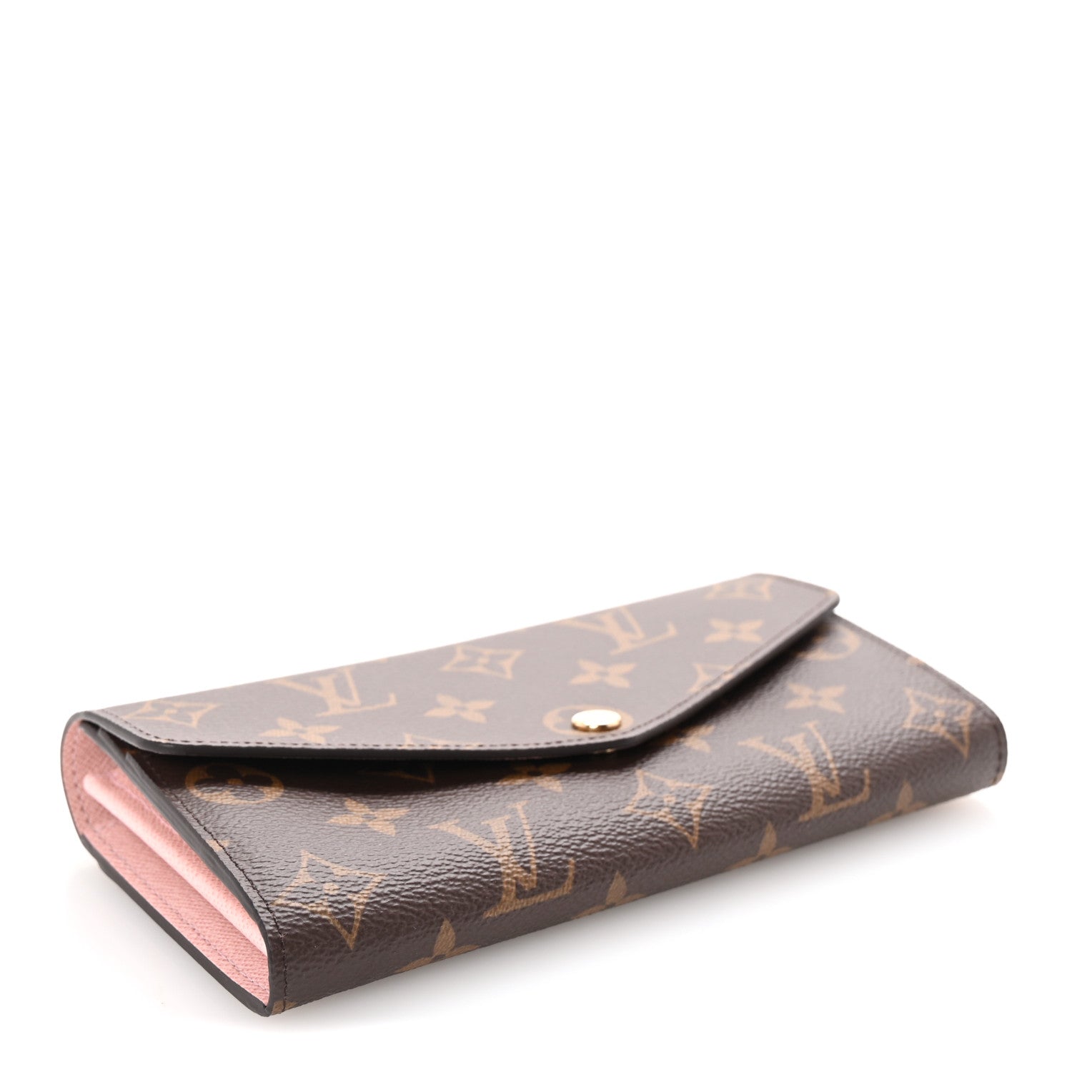 Monogram Sarah Wallet NM Rose Ballerine