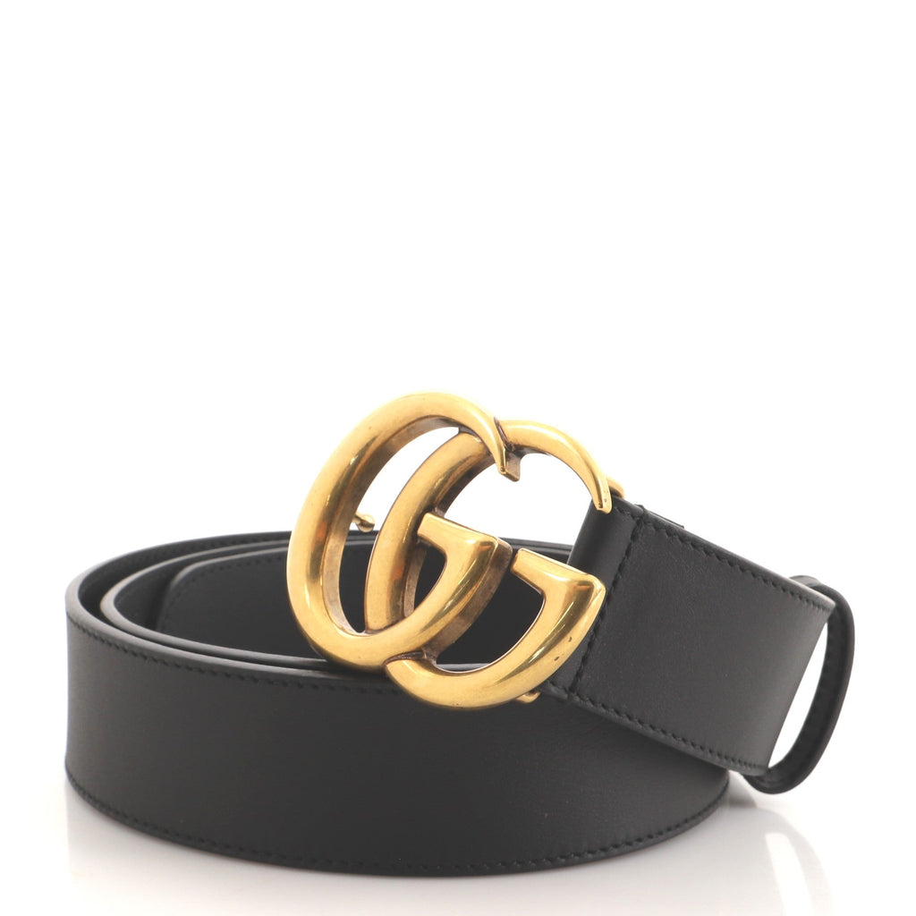 GG Marmont Belt Leather Wide 100