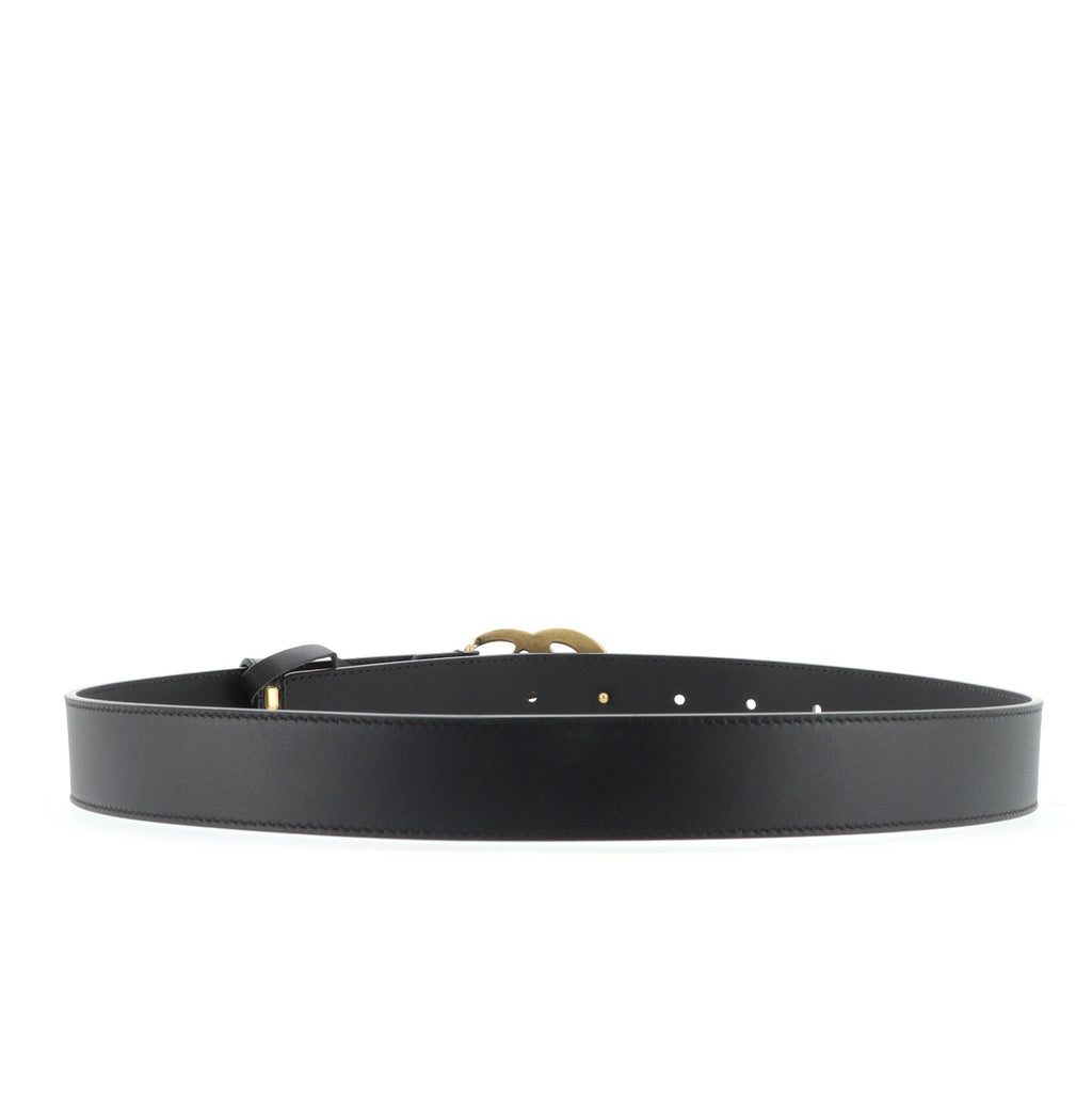 GG Marmont Belt Leather Thin 80