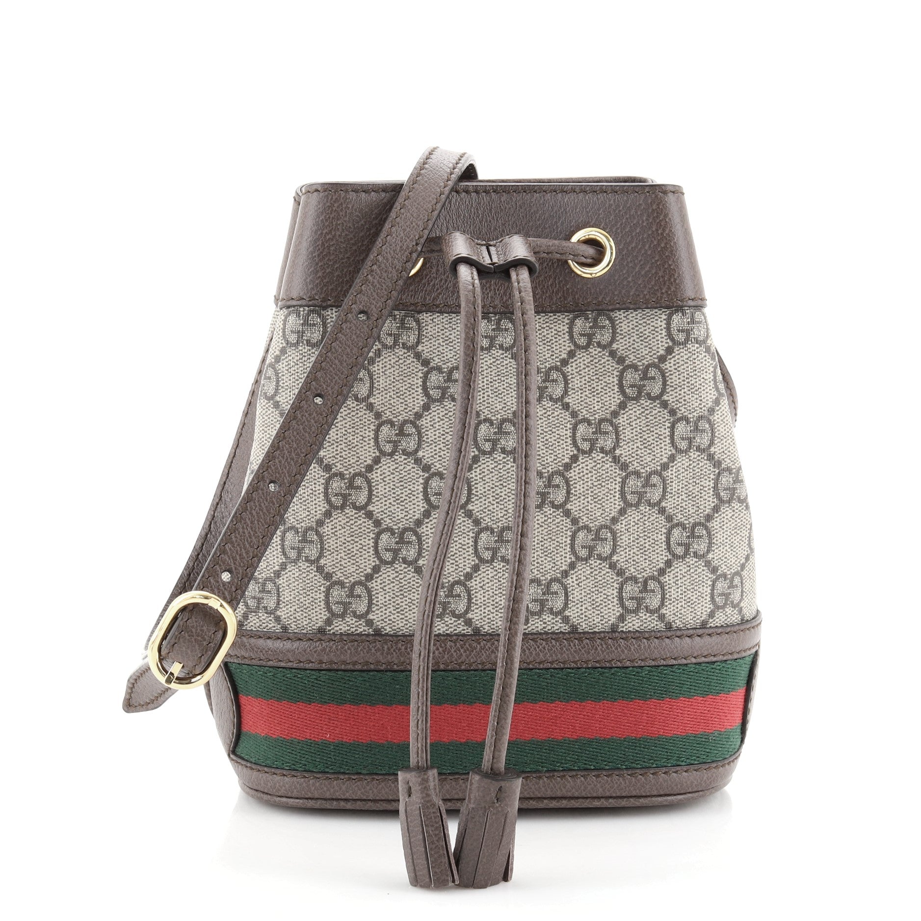Ophidia Bucket Bag GG Coated Canvas Mini