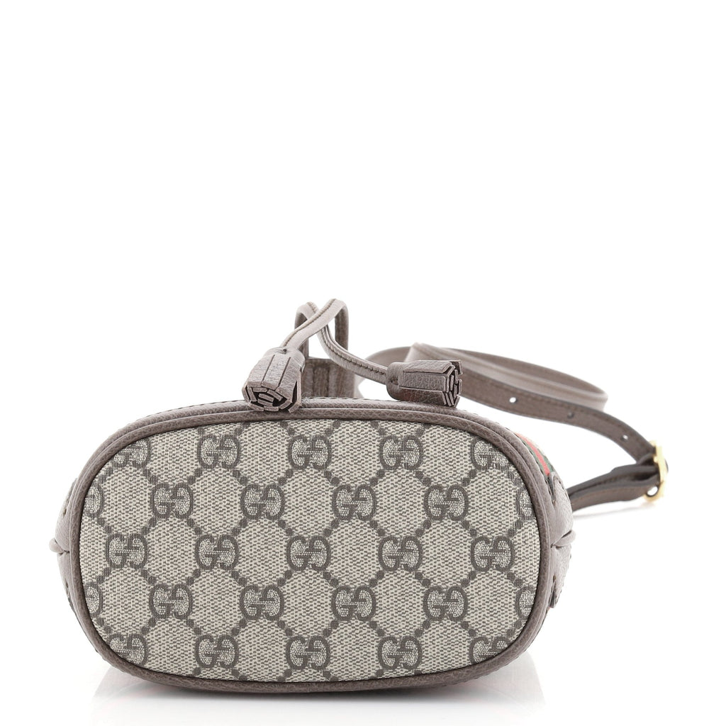 Ophidia Bucket Bag GG Coated Canvas Mini