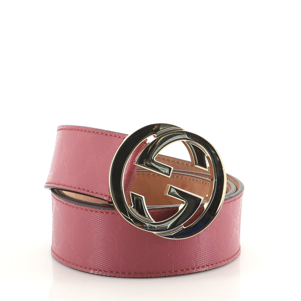 Interlocking G Belt GG Imprime Wide 85