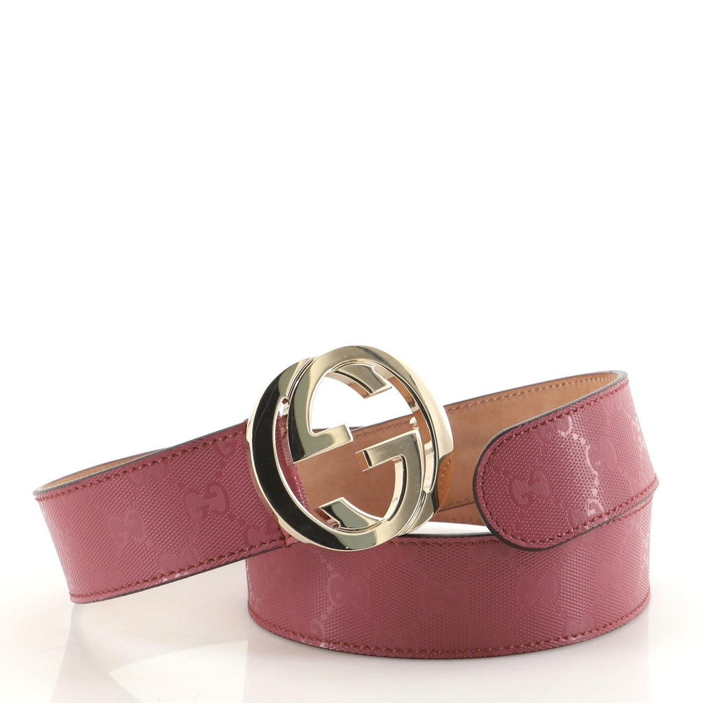 Interlocking G Belt GG Imprime Wide 85