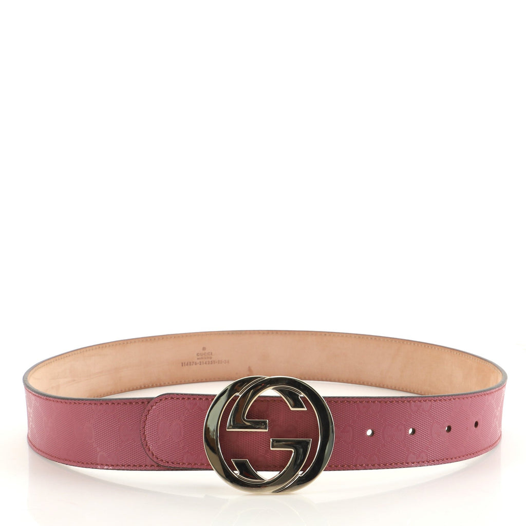 Interlocking G Belt GG Imprime Wide 85