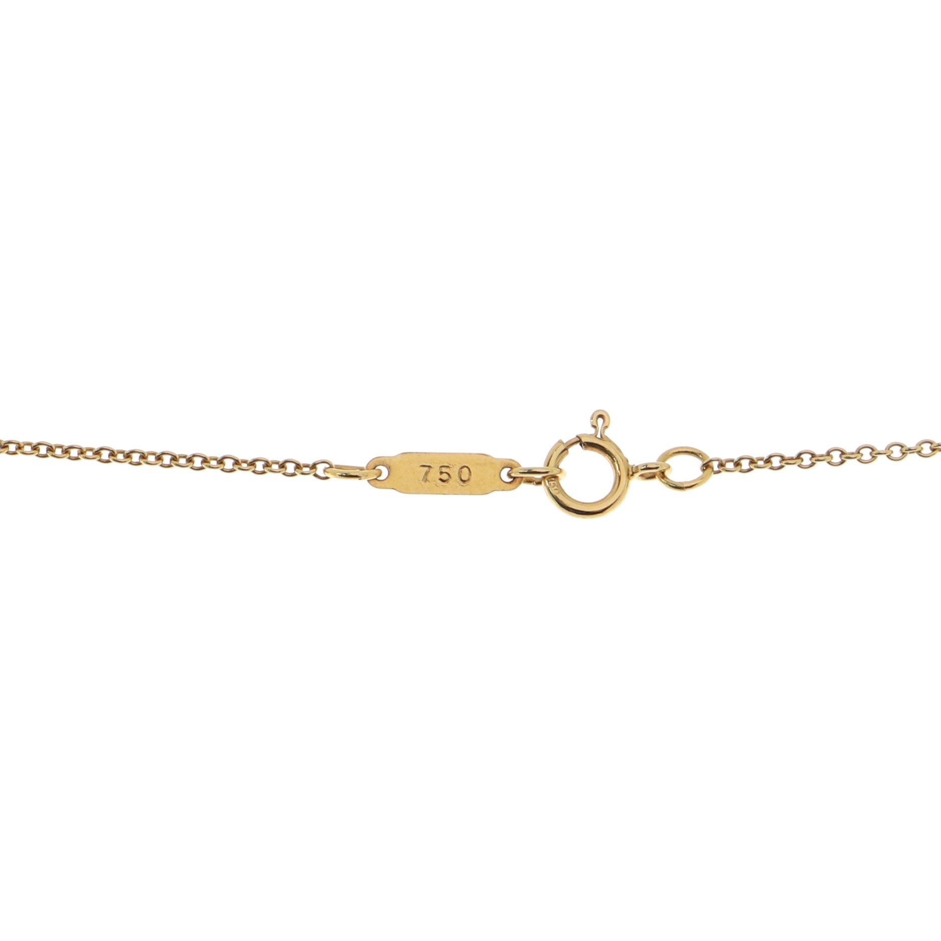Triple Heart Pendant Necklace 18K Yellow Gold