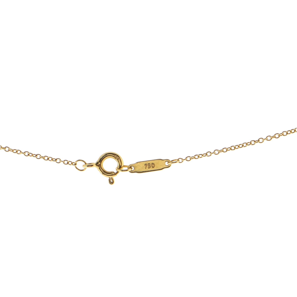 Cross Pendant Necklace 18K Yellow Gold with Diamond