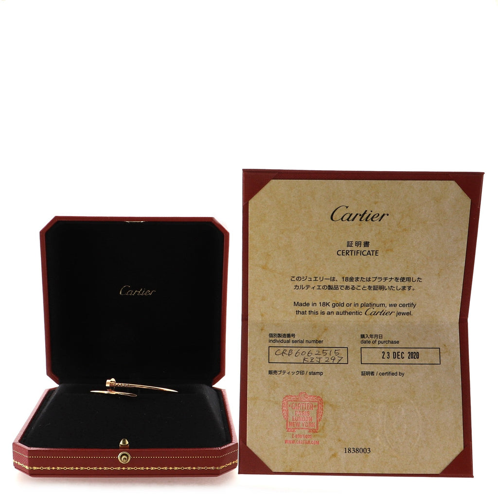 Juste un Clou Bracelet 18K Rose Gold Small