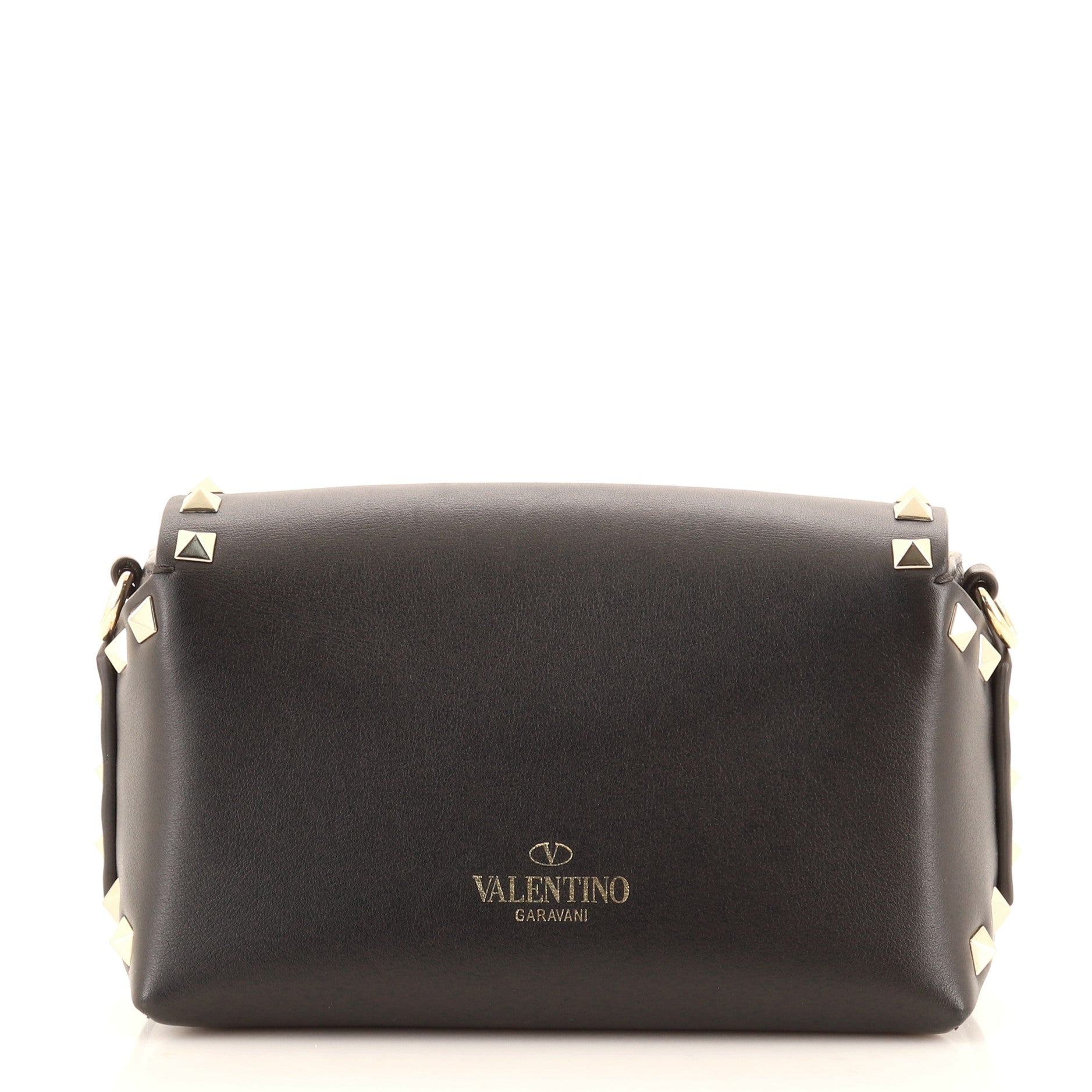 Rockstud Flip Lock Flap Bag Leather Mini