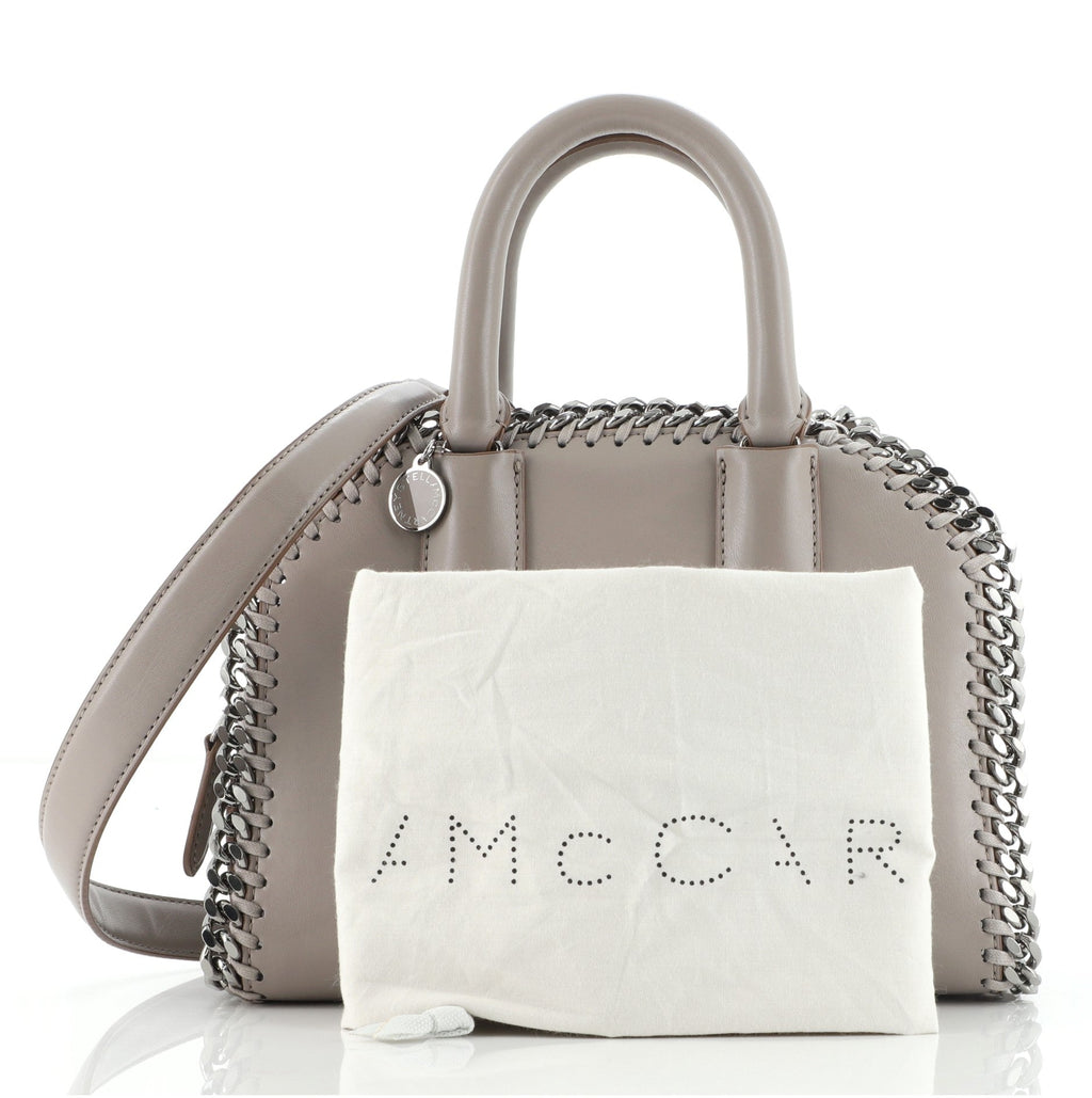 Falabella Box Top Handle Bag Faux Leather Mini