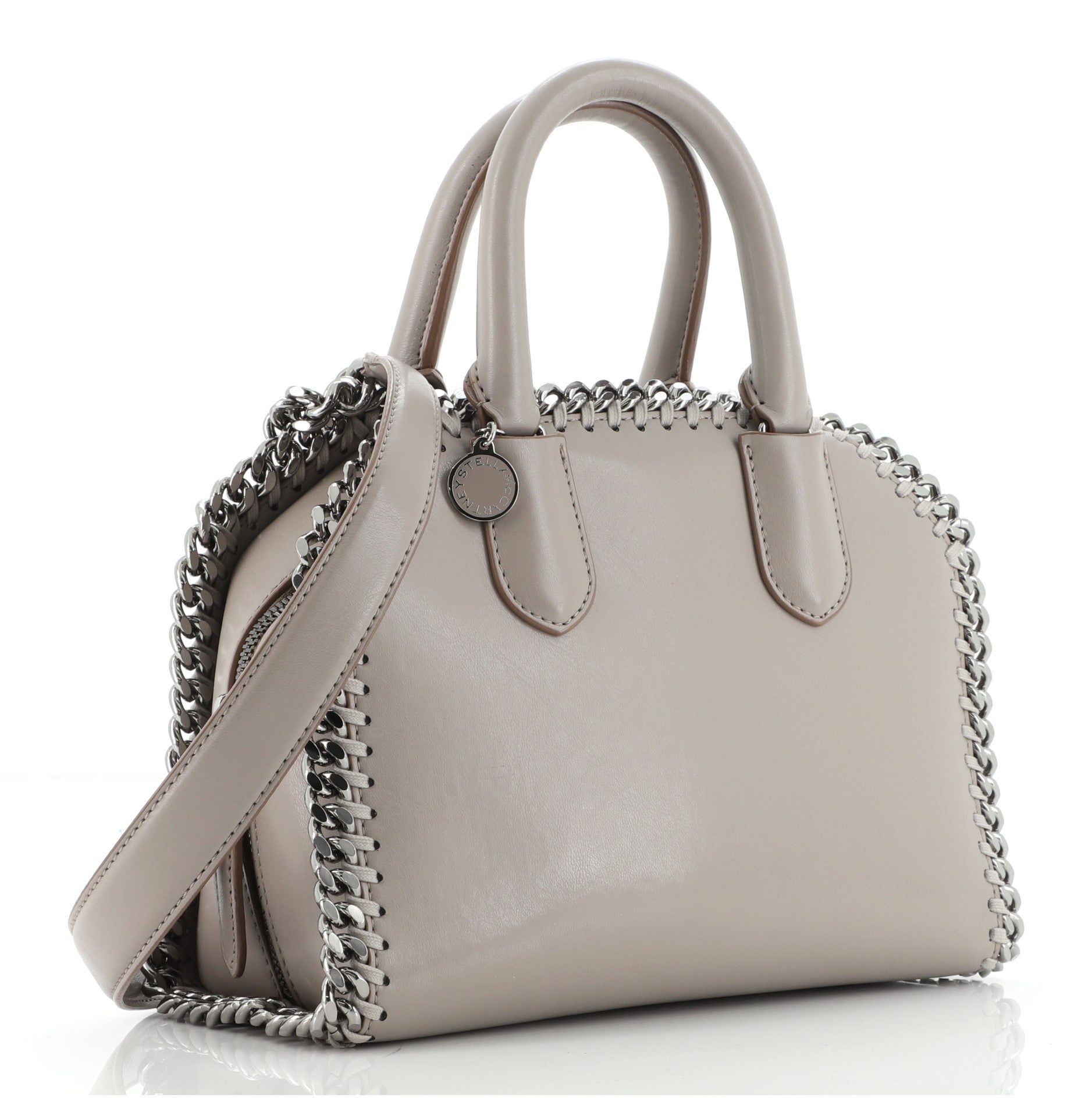 Falabella Box Top Handle Bag Faux Leather Mini