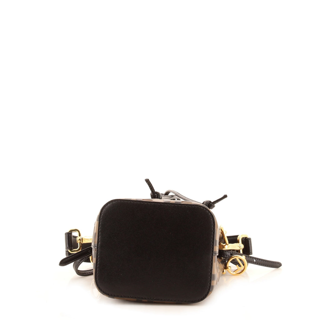 Mon Tresor Bucket Bag Zucca Coated Canvas Mini