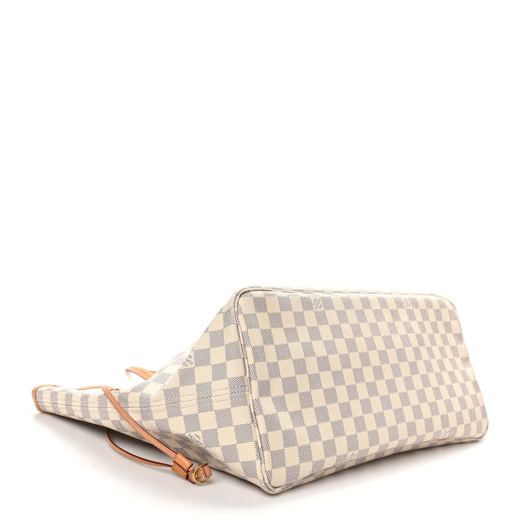 Damier Azur Neo Neverfull GM Rose Ballerine