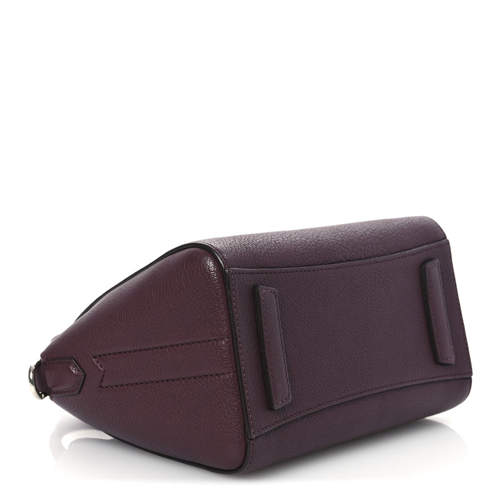 Sugar Goatskin Mini Antigona Oxblood