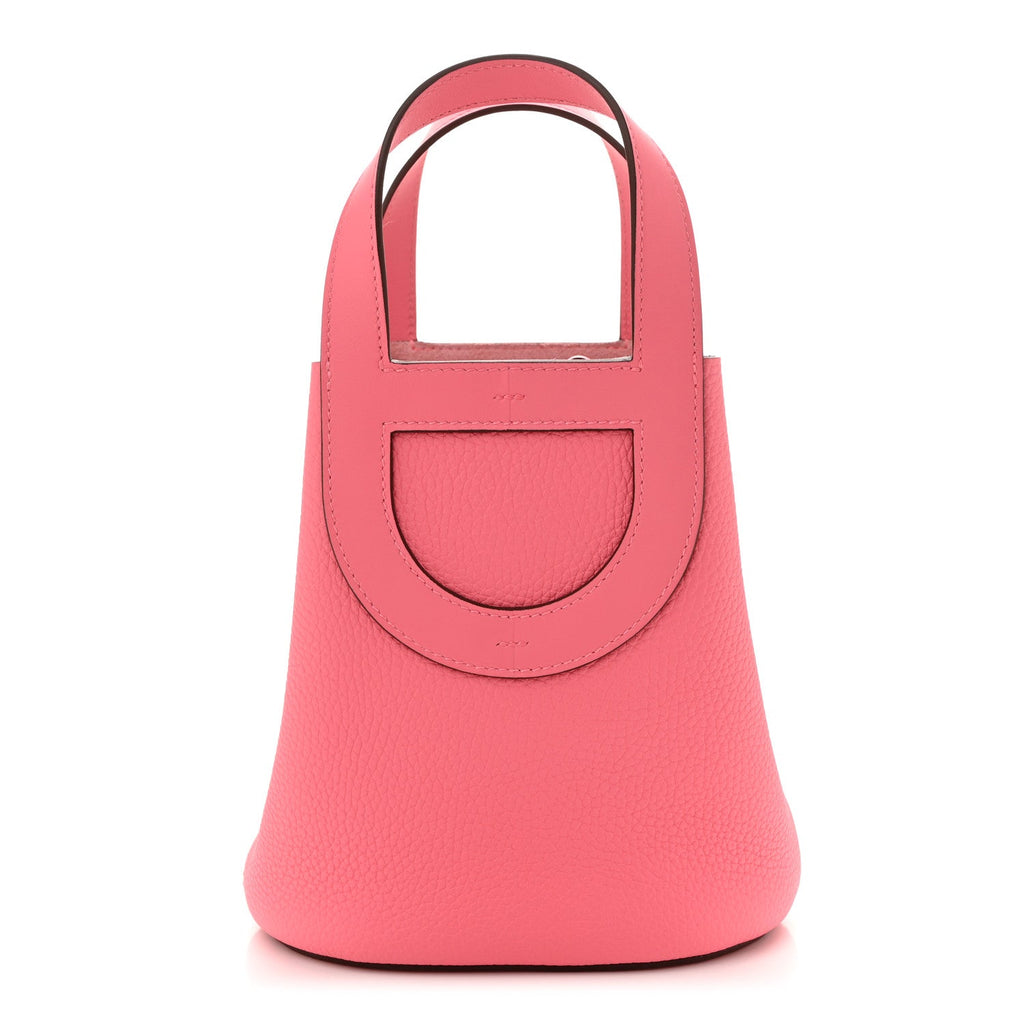 Taurillon Clemence Swift In-The-Loop 18 Bag Rose Azalee