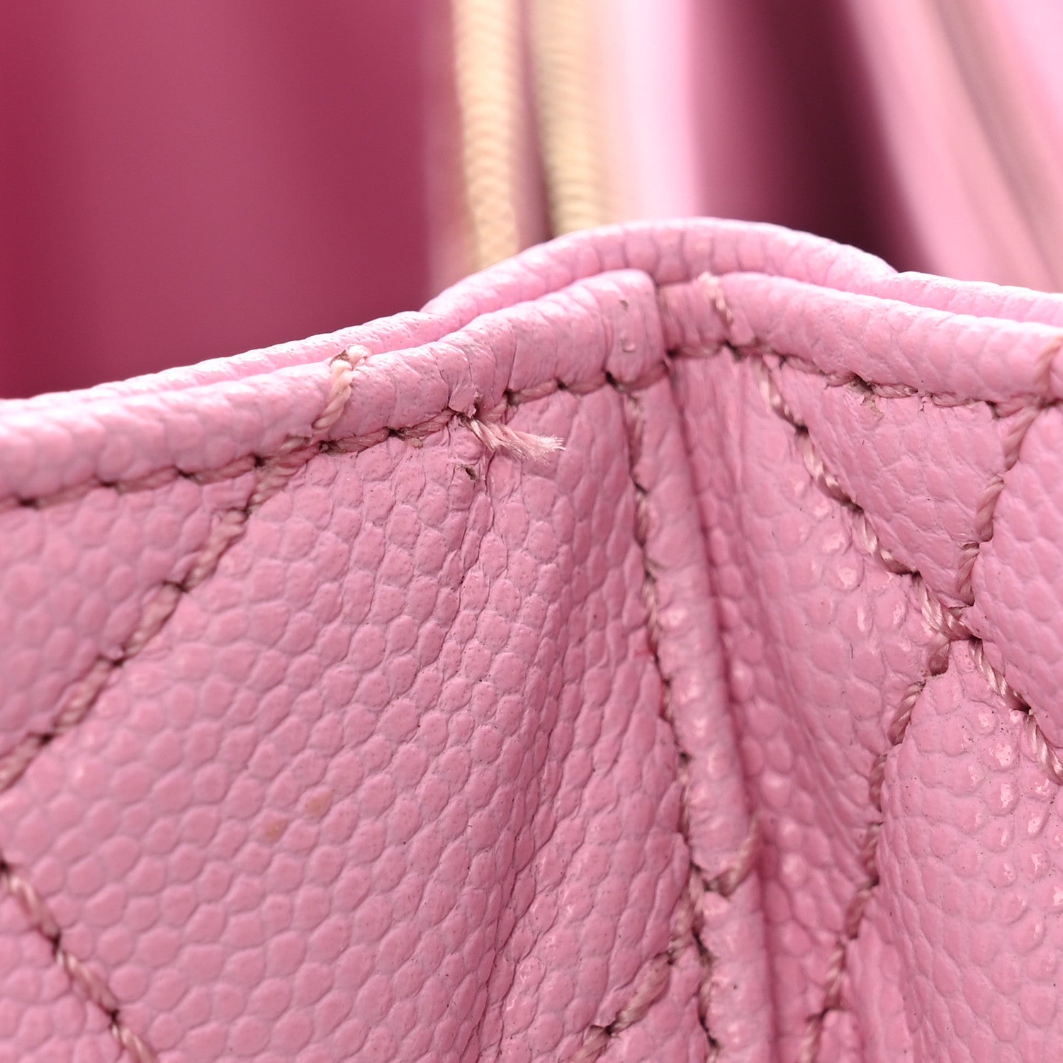Caviar Quilted Small Coco Chain Handle Flap Lilac