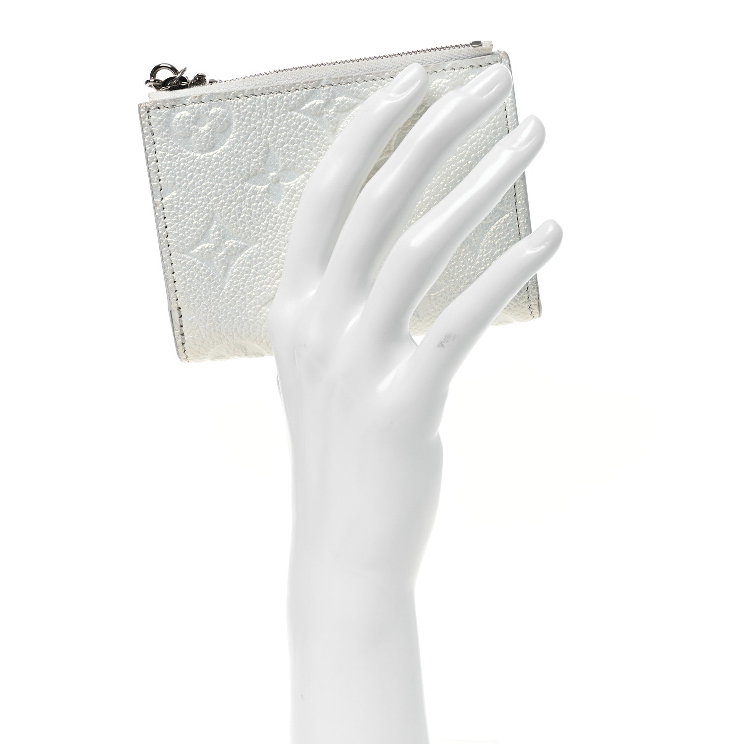 Empreinte Monogram Flower Lisa Wallet Snow