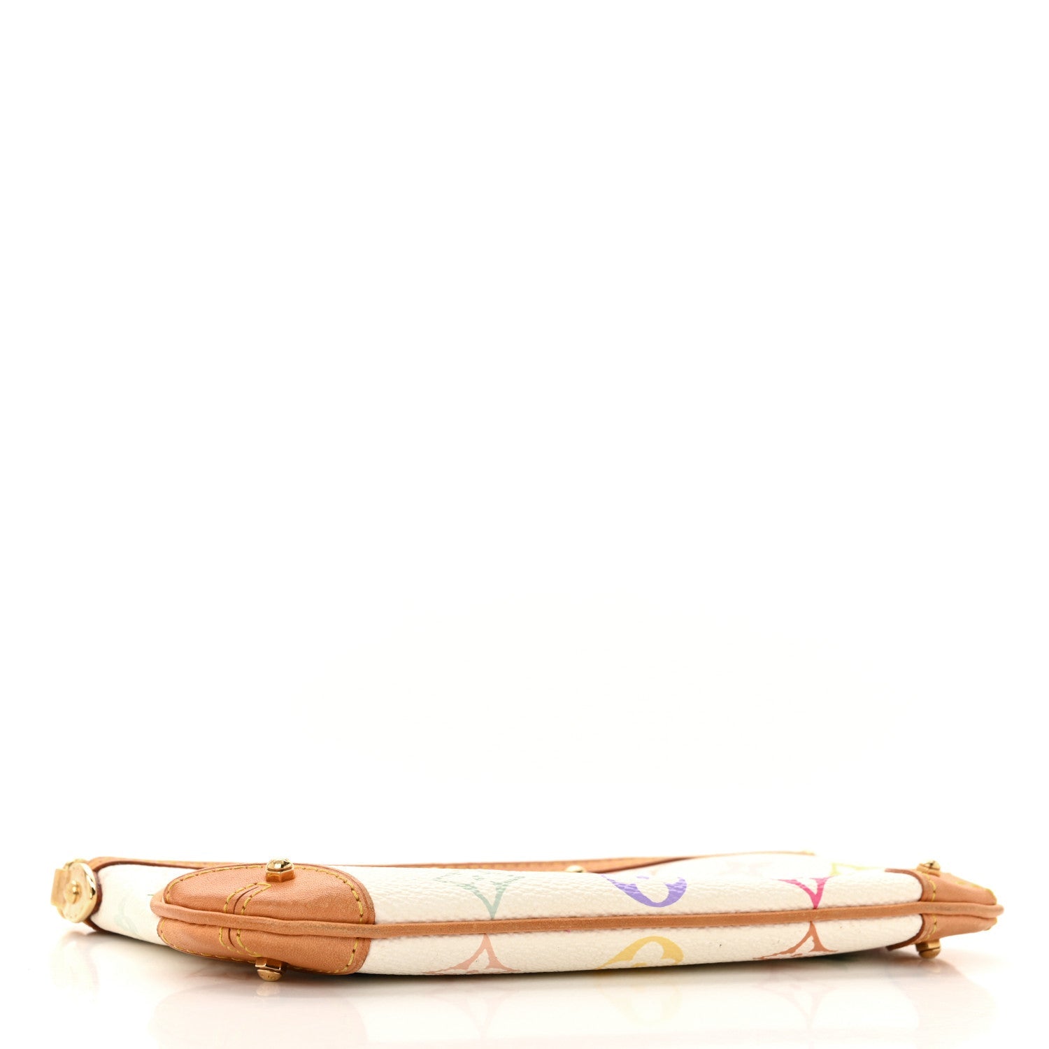 Monogram Multicolor Pochette Milla MM White