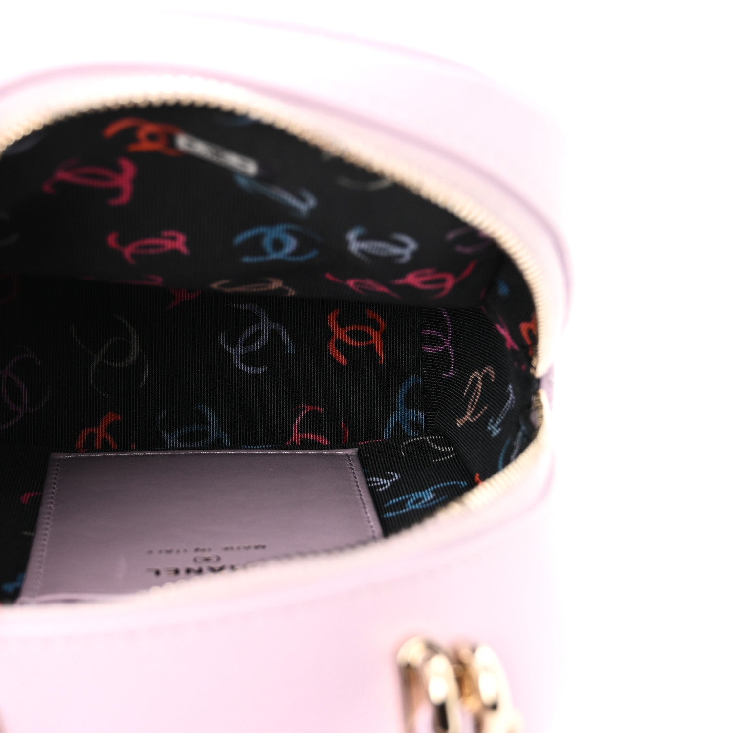 Caviar Quilted CC Mini Classic Backpack Light Purple