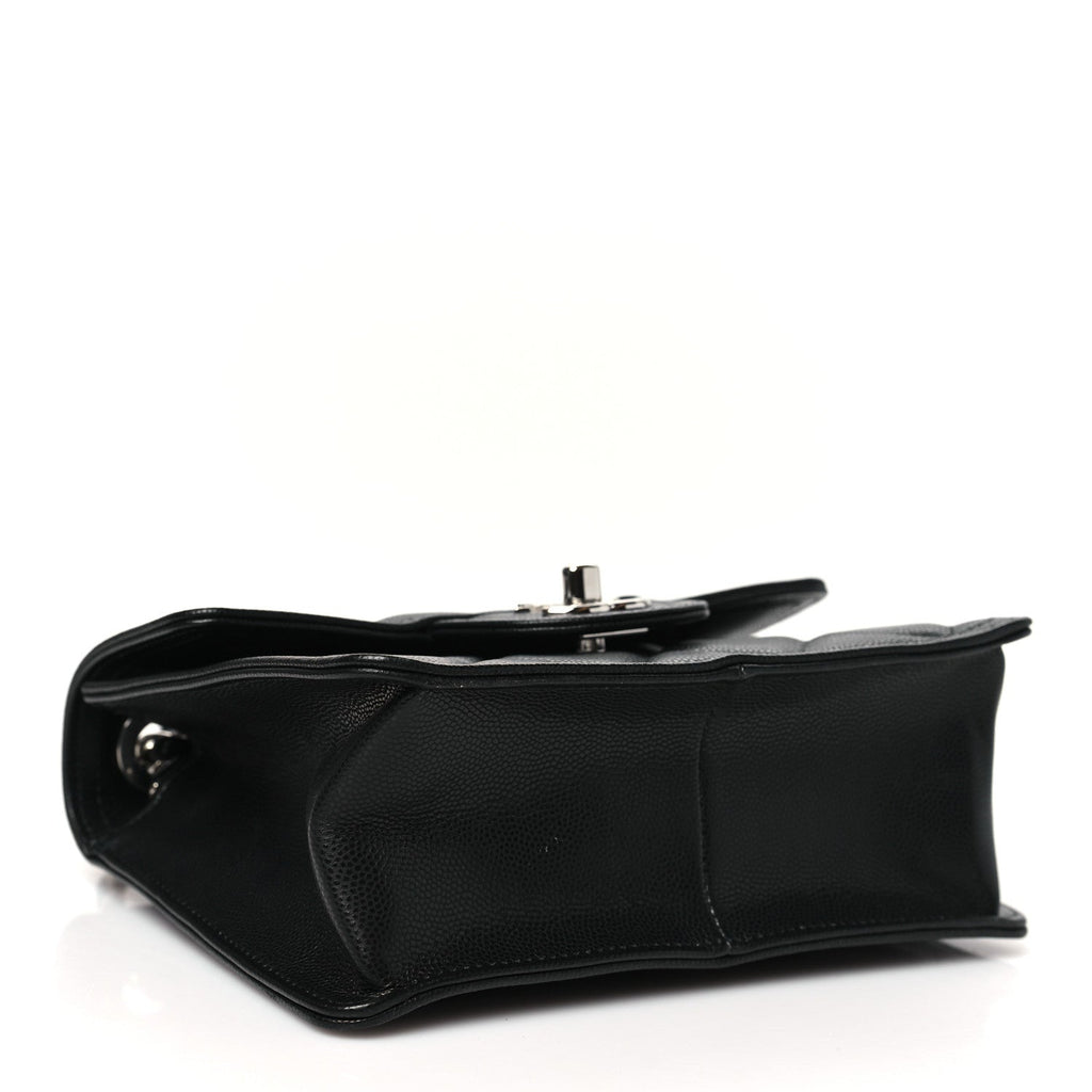 Caviar Quilted Mini Sweet Classic Flap Black
